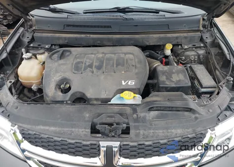 2017 Dodge Journey Sxt Awd z USA, uszkodzony, nr VIN 3C4PDDBG6HT591664